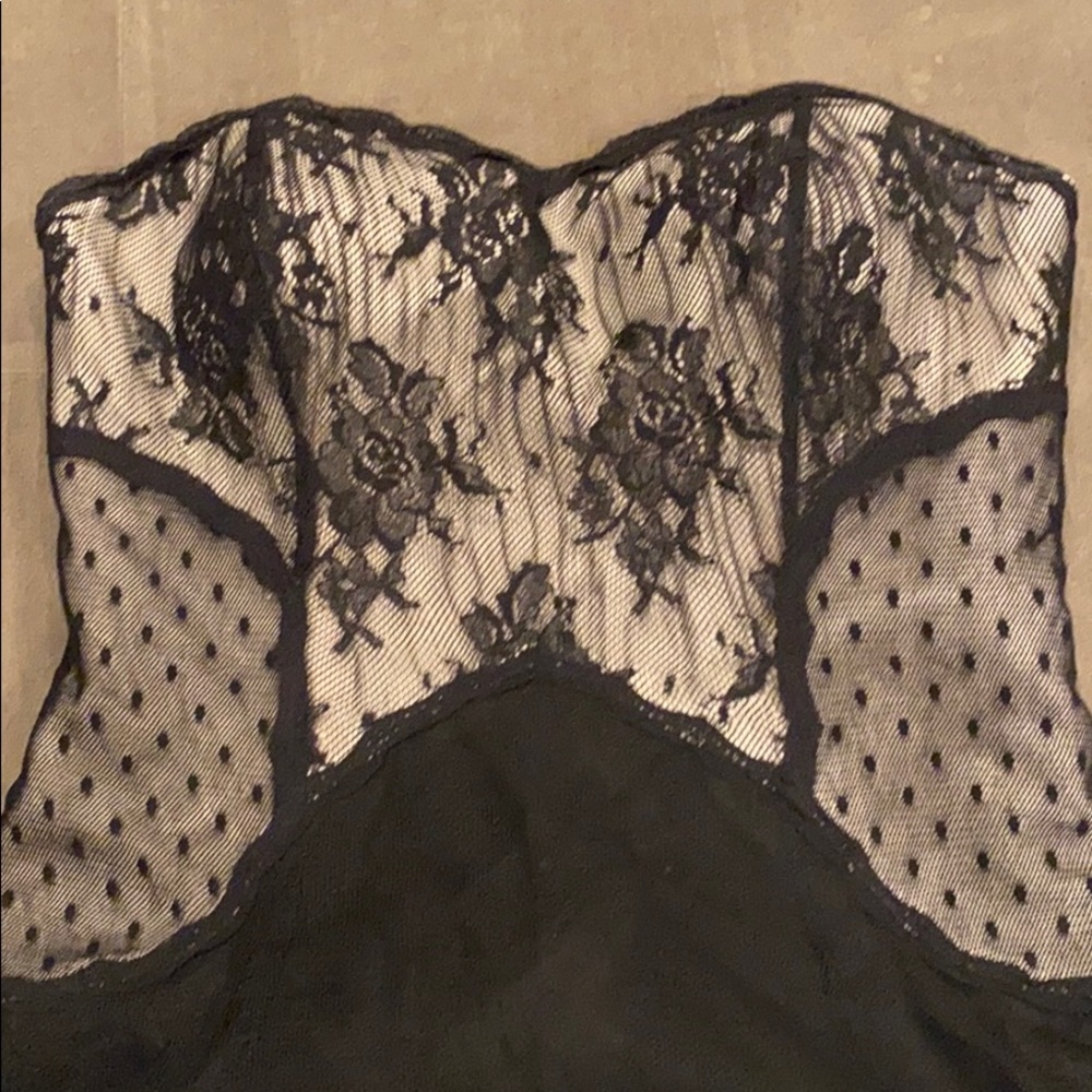 White house black market corset dress